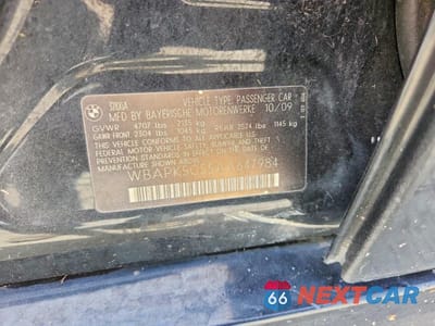 Zdjęcie 12 z 12 samochodu: 2010 BMW 328 XI SULEV VIN:WBAPK5C55AA647984 - miniatura