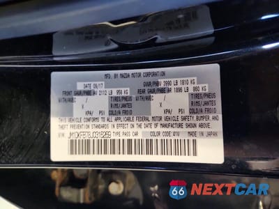 Zdjęcie 12 z 12 samochodu: 2018 MAZDA CX-3 SPORT VIN:JM1DKFB78J0316269 - miniatura