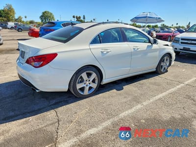 Trzecie zdjęcie samochodu z tyłu: 2015 MERCEDES-BENZ CLA 250 VIN:WDDSJ4EB0FN221767 - miniatura