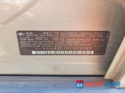 Zdjęcie 13 z 13 samochodu: 2008 BMW X5 3.0I VIN:5UXFE43528L023783 - miniatura
