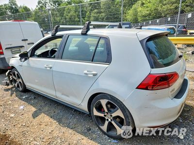 Drugie zdjęcie samochodu z przodu: 2017 VOLKSWAGEN GTI S VIN:3VW4T7AU5HM037537 - miniatura