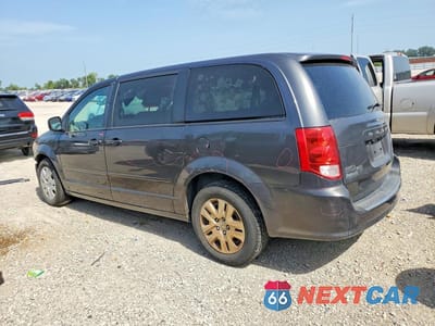 Drugie zdjęcie samochodu z przodu: 2016 DODGE GRAND CARAVAN SE VIN:2C4RDGBG2GR379646 - miniatura