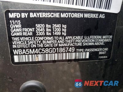 Zdjęcie 12 z 12 samochodu: 2016 BMW 535 XIGT VIN:WBA5M4C58GD186749 - miniatura