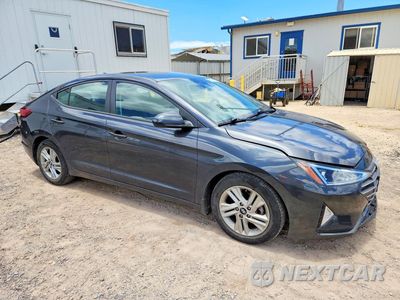 Czwarte zdjęcie samochodu z boku: 2020 HYUNDAI ELANTRA SEL VIN:5NPD84LF0LH598308 - miniatura