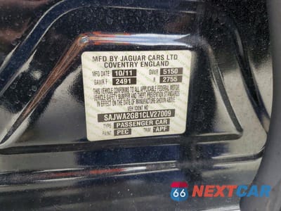 Zdjęcie 13 z 13 samochodu: 2012 JAGUAR XJL VIN:SAJWA2GB1CLV27009 - miniatura