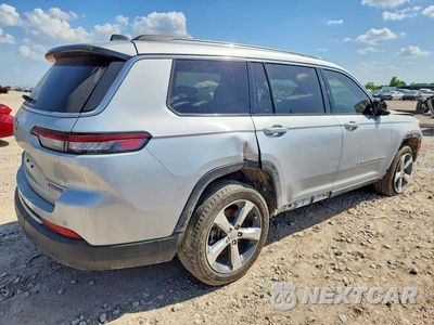 Trzecie zdjęcie samochodu z tyłu: 2021 JEEP GRAND CHEROKEE L LIMITED VIN:1C4RJJBGXM8136485 - miniatura