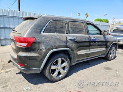 Trzecie zdjęcie samochodu z tyłu: 2013 JEEP GRAND CHEROKEE OVERLAND VIN:1C4RJFCT4DC525208 - miniatura