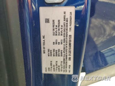Zdjęcie 12 z 12 samochodu: 2021 TESLA MODEL 3 VIN:5YJ3E1EA0MF061538 - miniatura