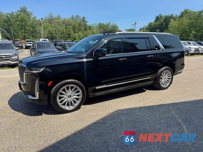 Drugie zdjęcie samochodu z przodu: 2022 CADILLAC ESCALADE ESV PREMIUM LUXURY VIN:1GYS4KKL5NR278597 - miniatura