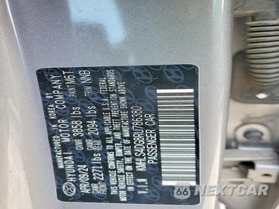 Zdjęcie 12 z 12 samochodu: 2024 HYUNDAI ELANTRA SEL VIN:KMHLS4DG8RU786380 - miniatura