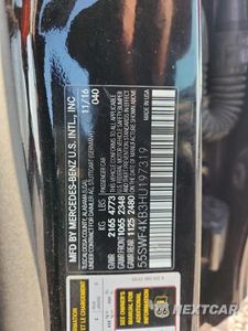 Zdjęcie 13 z 13 samochodu: 2017 MERCEDES-BENZ C 300 4MATIC VIN:55SWF4KB3HU197319 - miniatura