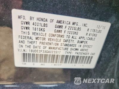 Zdjęcie 13 z 13 samochodu: 2016 ACURA ILX BASE WATCH PLUS VIN:19UDE2F3XGA023517 - miniatura