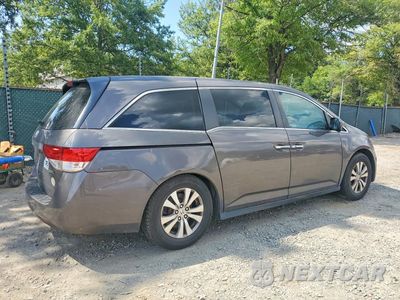 Trzecie zdjęcie samochodu z tyłu: 2016 HONDA ODYSSEY EXL VIN:5FNRL5H60GB023343 - miniatura