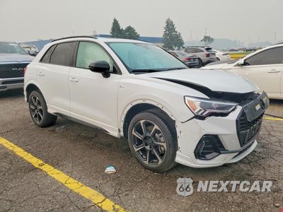 Czwarte zdjęcie samochodu z boku: 2025 AUDI Q3 PREMIUM PLUS S LINE 45 VIN:WA1EECF39S1040028 - miniatura