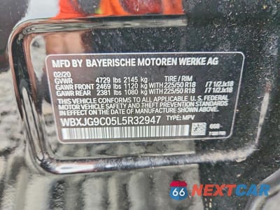 Zdjęcie 13 z 13 samochodu: 2020 BMW X1 XDRIVE28I VIN:WBXJG9C05L5R32947 - miniatura