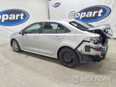 Drugie zdjęcie samochodu z przodu: 2021 TOYOTA COROLLA LE VIN:5YFEPMAE1MP164422 - miniatura
