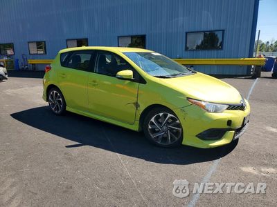 Czwarte zdjęcie samochodu z boku: 2017 TOYOTA COROLLA IM BASE VIN:JTNKARJE3HJ545289 - miniatura