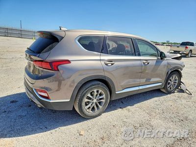 Trzecie zdjęcie samochodu z tyłu: 2019 HYUNDAI SANTA FE SEL 2.4L VIN:5NMS33AD9KH041765 - miniatura