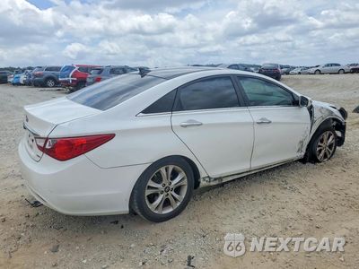Trzecie zdjęcie samochodu z tyłu: 2013 HYUNDAI SONATA LIMITED VIN:5NPEC4AC1DH563693 - miniatura