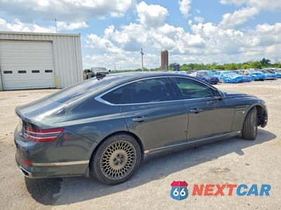 Trzecie zdjęcie samochodu z tyłu: 2022 GENESIS G80 2.5T VIN:KMTGB4SC0NU094373 - miniatura