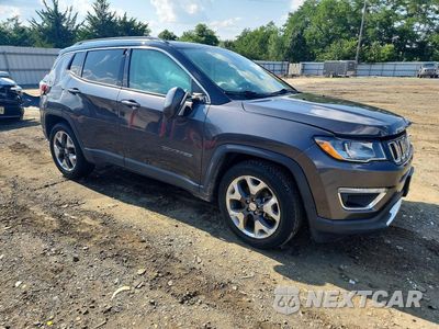 Czwarte zdjęcie samochodu z boku: 2020 JEEP COMPASS LIMITED VIN:3C4NJCCB1LT140583 - miniatura