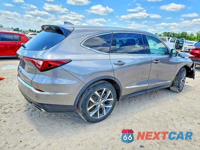 Trzecie zdjęcie samochodu z tyłu: 2024 ACURA MDX TECHNOLOGY VIN:5J8YE1H46RL006044 - miniatura