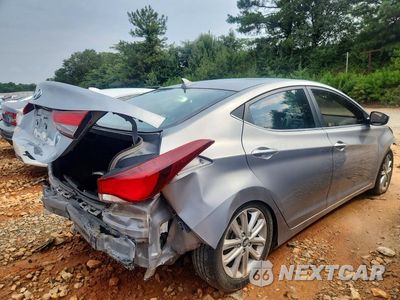 Trzecie zdjęcie samochodu z tyłu: 2015 HYUNDAI ELANTRA SE VIN:KMHDH4AEXFU280972 - miniatura