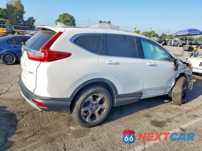 Trzecie zdjęcie samochodu z tyłu: 2019 HONDA CR-V EXL VIN:7FARW2H80KE059134 - miniatura