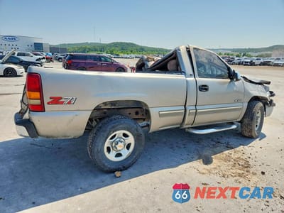 Trzecie zdjęcie samochodu z tyłu: 1999 CHEVROLET SILVERADO K1500 VIN:1GCEK14T9XZ111646 - miniatura