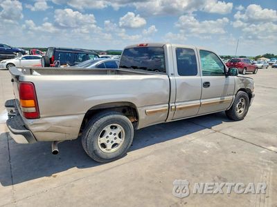 Trzecie zdjęcie samochodu z tyłu: 2001 CHEVROLET SILVERADO C1500 VIN:2GCEC19V111239970 - miniatura
