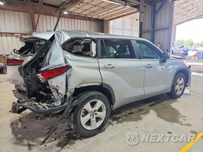 Trzecie zdjęcie samochodu z tyłu: 2023 TOYOTA HIGHLANDER L VIN:5TDKDRAH3PS501171 - miniatura