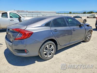 Trzecie zdjęcie samochodu z tyłu: 2017 HONDA CIVIC LX VIN:2HGFC2F53HH509721 - miniatura