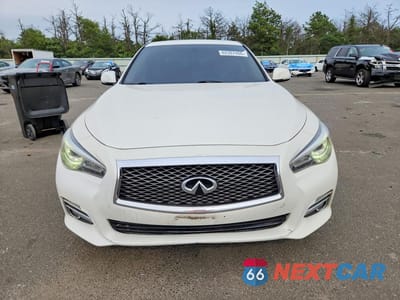 Piąte zdjęcie samochodu w środku: 2015 INFINITI Q50 BASE VIN:JN1BV7AR9FM398846 - miniatura