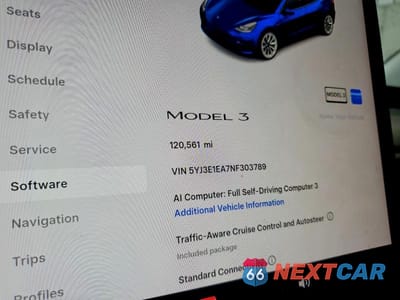 Zdjęcie 9 z 12 samochodu: 2022 TESLA MODEL 3 VIN:5YJ3E1EA7NF303789 - miniatura