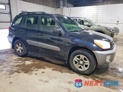 Czwarte zdjęcie samochodu z boku: 2002 TOYOTA RAV4 BASE VIN:JTEGH20V120047552 - miniatura