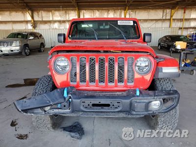 Piąte zdjęcie samochodu w środku: 2021 JEEP WRANGLER UNLIMITED RUBICON 4XE VIN:1C4JJXR68MW730582 - miniatura