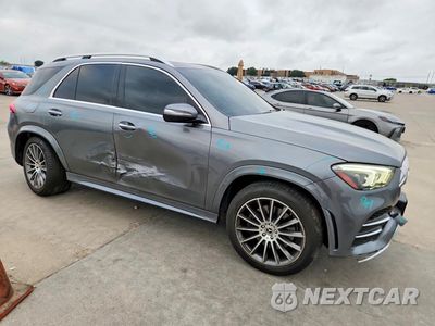 Czwarte zdjęcie samochodu z boku: 2020 MERCEDES-BENZ GLE 450 4MATIC VIN:4JGFB5KB1LA015990 - miniatura