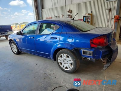 Drugie zdjęcie samochodu z przodu: 2013 DODGE AVENGER SE VIN:1C3CDZAB7DN773261 - miniatura