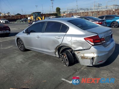 Drugie zdjęcie samochodu z przodu: 2014 HONDA CIVIC EX VIN:19XFB2F84EE244214 - miniatura