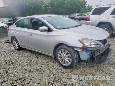 Czwarte zdjęcie samochodu z boku: 2019 NISSAN SENTRA S VIN:3N1AB7AP9KY202172 - miniatura