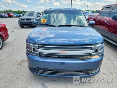 Piąte zdjęcie samochodu w środku: 2018 FORD FLEX LIMITED VIN:2FMHK6D81JBA05445 - miniatura
