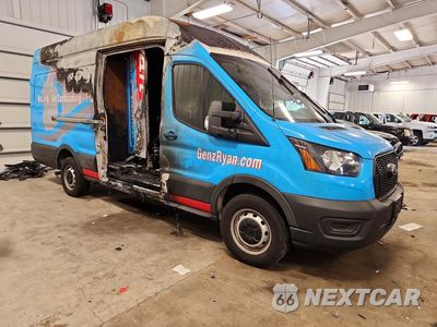 Czwarte zdjęcie samochodu z boku: 2023 FORD TRANSIT T-250 VIN:1FTBR3XG9PKA34665 - miniatura