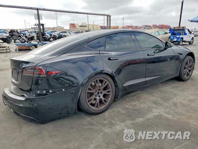 Trzecie zdjęcie samochodu z tyłu: 2022 TESLA MODEL S VIN:5YJSA1E50NF491789 - miniatura