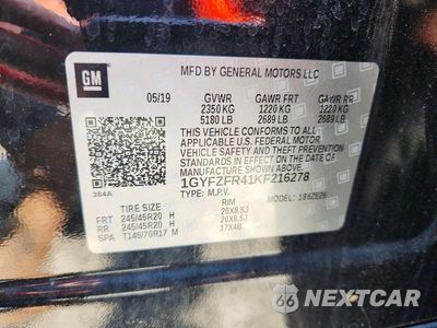 Zdjęcie 14 z 14 samochodu: 2019 CADILLAC XT4 SPORT VIN:1GYFZFR41KF216278 - miniatura