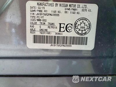 Zdjęcie 12 z 12 samochodu: 2015 INFINITI Q50 BASE VIN:JN1BV7AR2FM405555 - miniatura