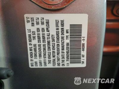 Zdjęcie 13 z 13 samochodu: 2018 HONDA CR-V EXL VIN:7FARW2H85JE001664 - miniatura