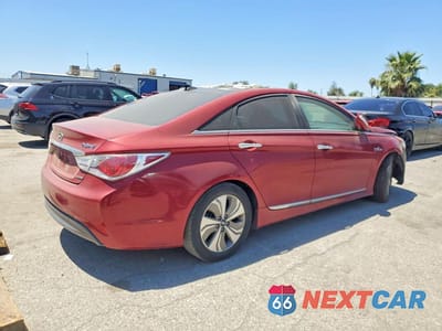 Trzecie zdjęcie samochodu z tyłu: 2014 HYUNDAI SONATA HYBRID VIN:KMHEC4A41EA111806 - miniatura