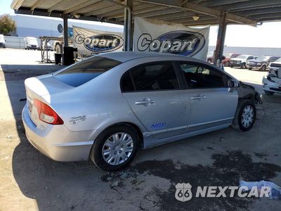 Trzecie zdjęcie samochodu z tyłu: 2009 HONDA CIVIC GX VIN:1HGFA46599L000996 - miniatura