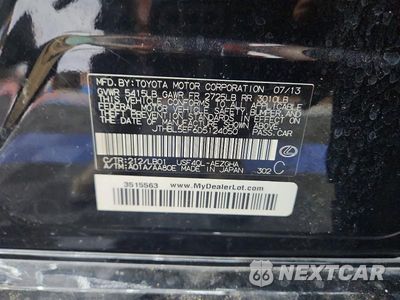 Zdjęcie 12 z 12 samochodu: 2013 LEXUS LS 460 VIN:JTHBL5EF6D5124050 - miniatura