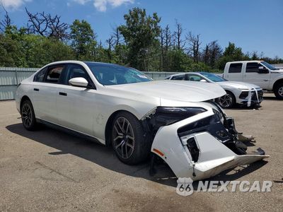 Czwarte zdjęcie samochodu z boku: 2025 BMW 740 XI VIN:WBA33EH05SCU74076 - miniatura